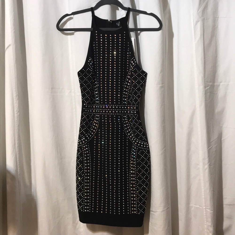 Rhinestone Windsor Homecoming Dress